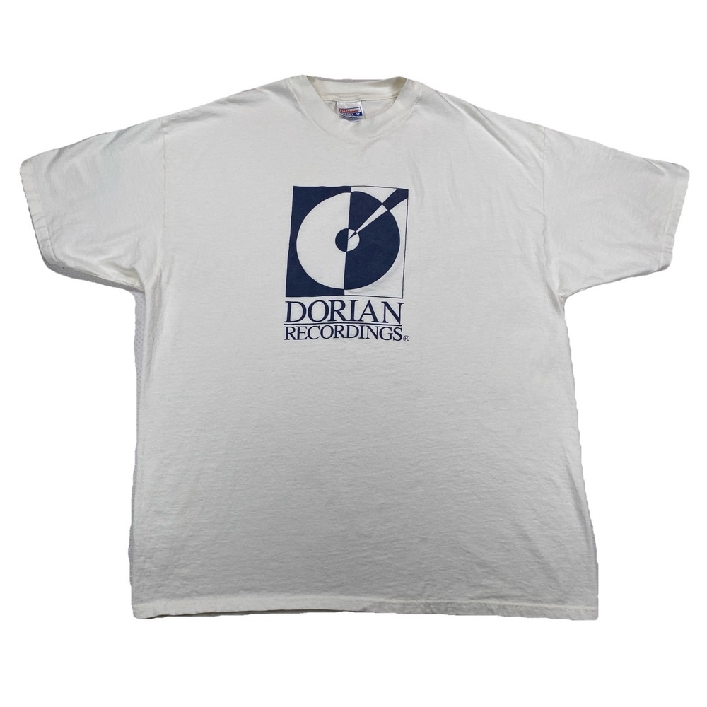 Dorian Recordings Troy New York Vintage T-Shirt Size XXL Single‎ Stitch